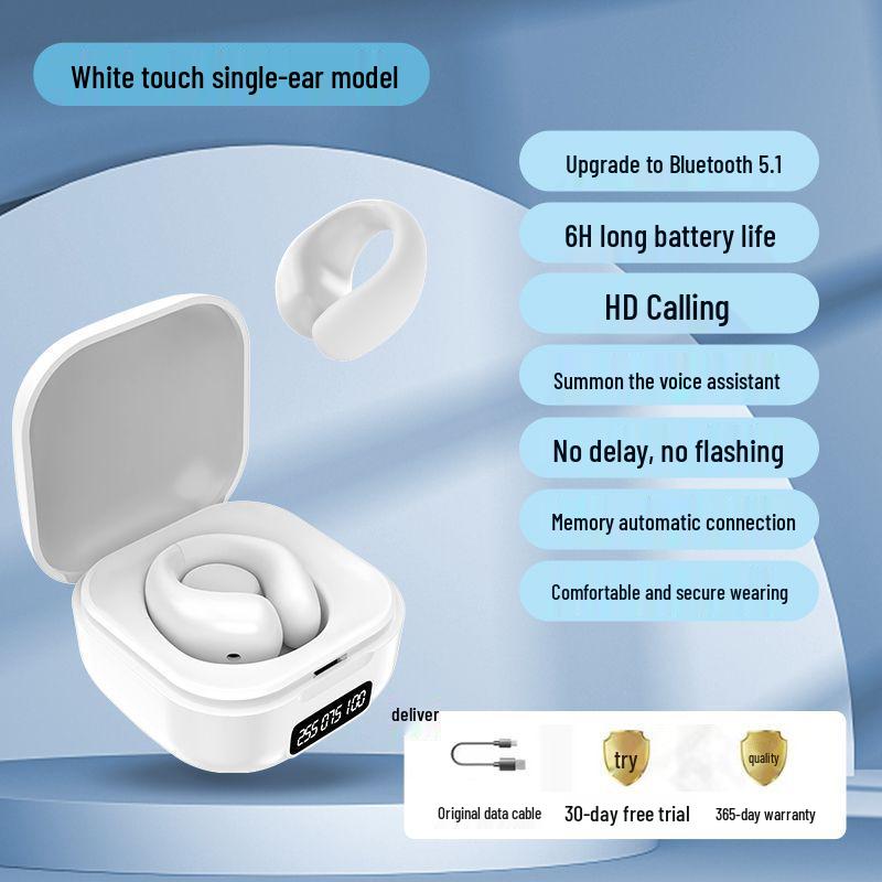 Bluetooth Earbuds: C9 TWS with Soft Silicone, LED Display, and Long Battery Life