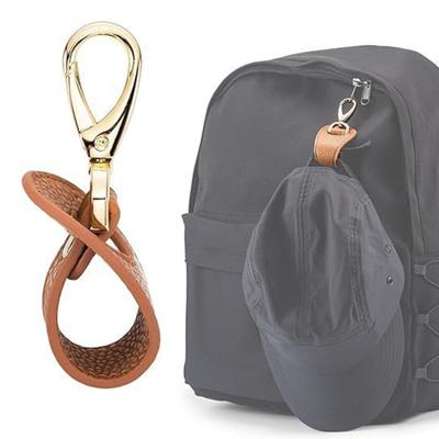 2/3/4 ks Klobouková spona z umělé kůže Hands-Free Klip na tašku Batoh Kabelka Zavěšení na zavazadlo Baseballová čepice