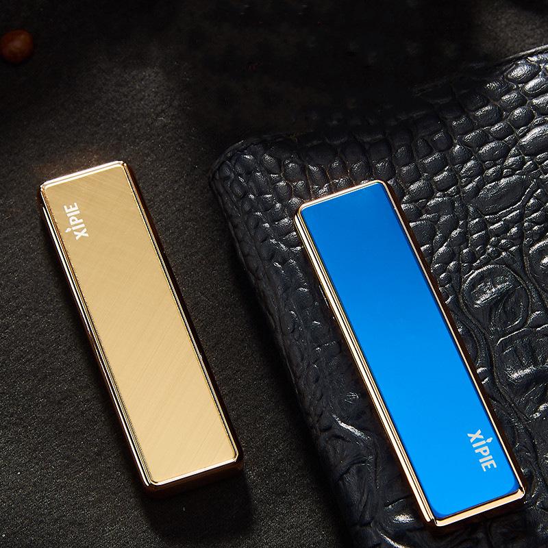 Rechargeable Ultra-Thin USB Lighter: Stylish, Silent, Mini, Portable, Men's Choice