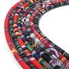 5Yards 6mm Round Cotton Cord Colorful Ethnic Style Cord Rope String For DIY Handmade Clothing Sewing Jewelry Making Accessories