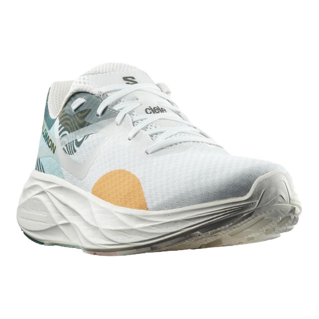 Ciele Athletics X Salomon Aero Glide Wygodne Wszechstronne Antypoślizgowe Trwałe Buty Lifestyle Niskie Unisex Białe Niebieskie 472517