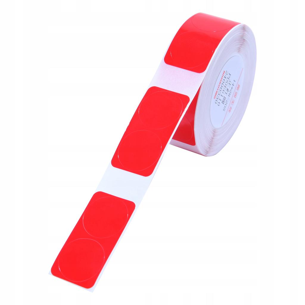 Niimbot Labels Stickers Round Red 14X28Mm Double 205X For D Series
