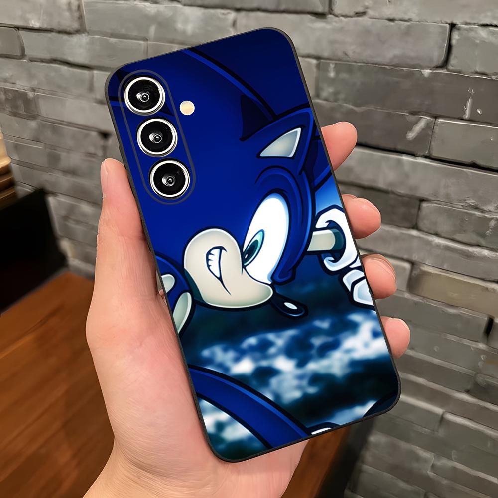 Anime S-Sonic Igel Handyhülle Für Samsung S26 S25 Plus S20 S20 Plus S22 Ultra S23 FE S21 Plus S21 Ultra Weiche Hülle