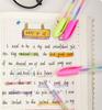 12 Pack Multicolor Gel Highlighter Pens Set Quick Dry Smooth Writing Markers for School Office Art Drawing Creative Projects
