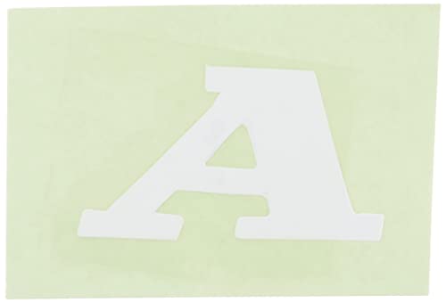 

Белая наклейка с буквой A от Toyo Mark Manufacturing