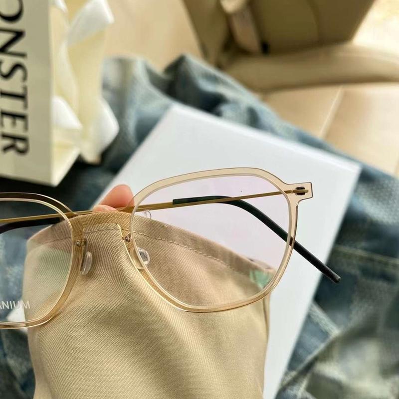 Denmark Design Polygon Glasses Frame Men Women Fashion Ultralight Myopia Eyeglasses 6627 Prescription Optic Spectacles Eyewear