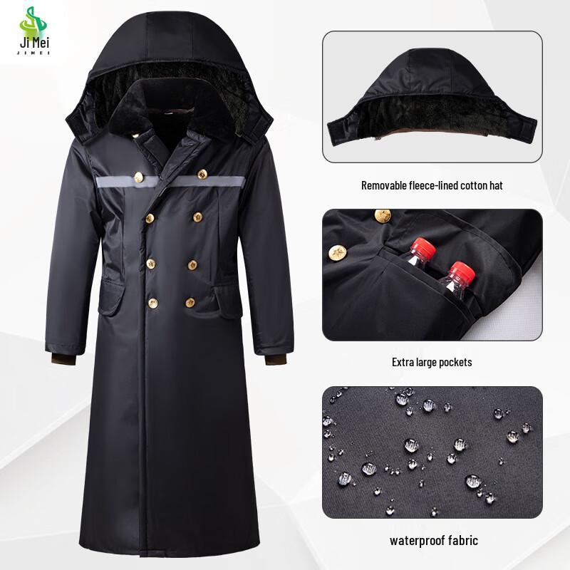 Jimei Women s Winter Thickened Long Cotton Coat