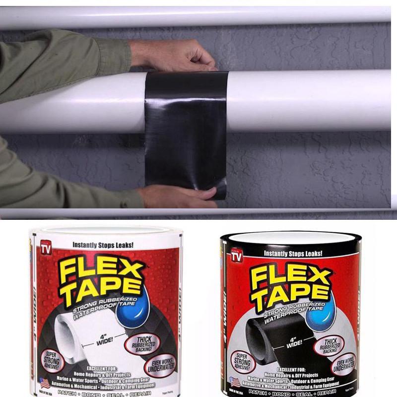 Wholesale Cross-border Tv Product Special Waterproof Tape Strong Adhesive Repair Tape Pvc Material Black 10cm*152