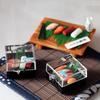 Mini 1/6 Scale Dollhouse Janpanese Sushi Food Kitchen Accessories Toy For Doll