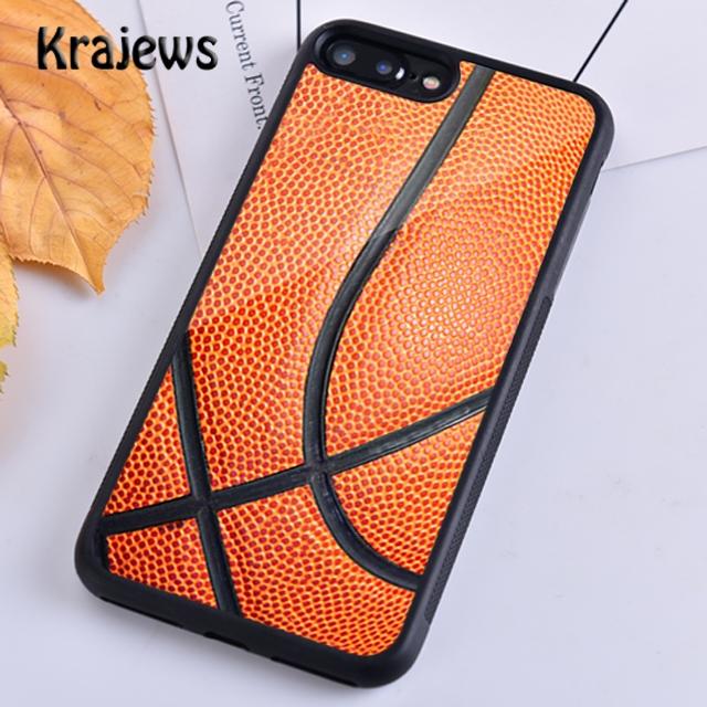 Krajews Ball is Life Basketball Soft Phone Case Cover For iPhone 17 Air 16 15 14 plus 11 12 13 pro max coque Fundas