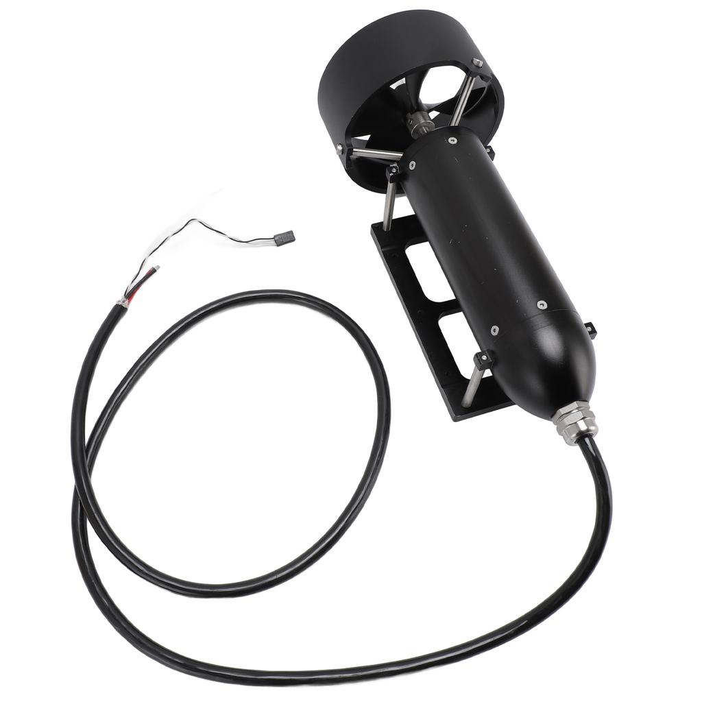 Underwater Thruster 24‑50V CNC Machinin Aluminum Alloy Waterproof Brushless Underwater Thruster for Boat Diving