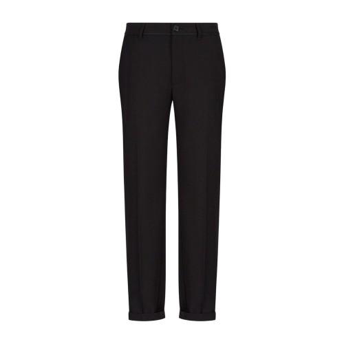 Armani Exchange Mens Plain Trousers