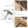 Garneck 5PCS Mini Claw Hammer Rubber Handle Household Carpet Wall Nail Remover With Non-Slip Shock Absorber For Home