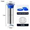 Stainless Steel Shower Floor Drain Deep Water Sealed Drain Filter Plug  Bathroom Supplies