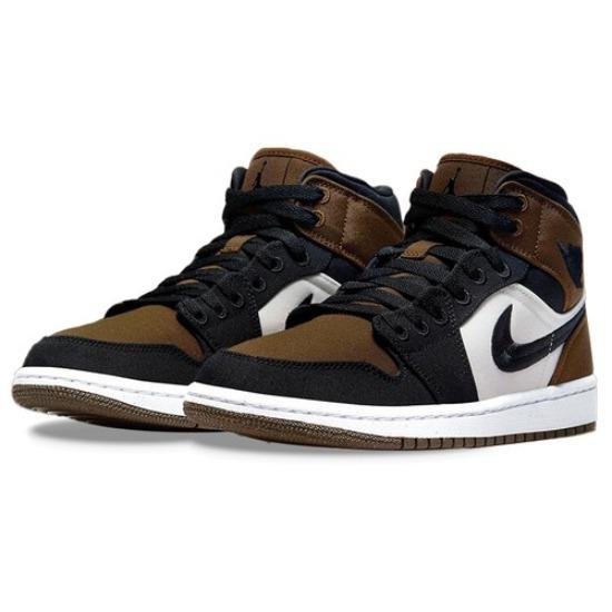 Jordan 1 Mid SE Olive Toe - DV0427-301 EU 37.5 разноцветный