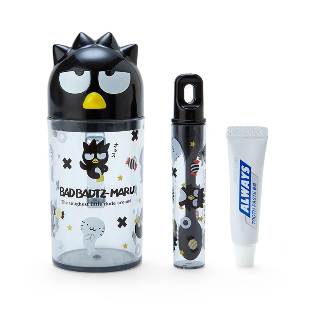 Sanrio Toothbrush Cup Set x 7 x 5 SANRIO Badtz-Maru & (12 cm) [Product Code 984094]
