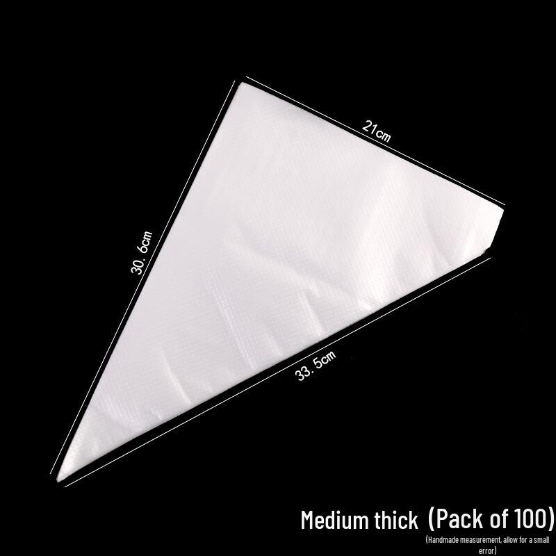 Zhaoran Thickened Disposable Piping Bags & Nozzle Set