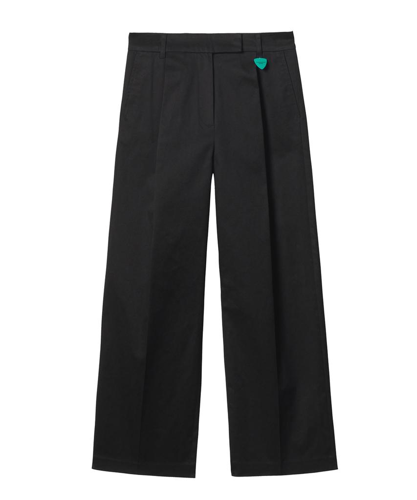 INSTANTFUNK Pintuck Wide Pants - Beige