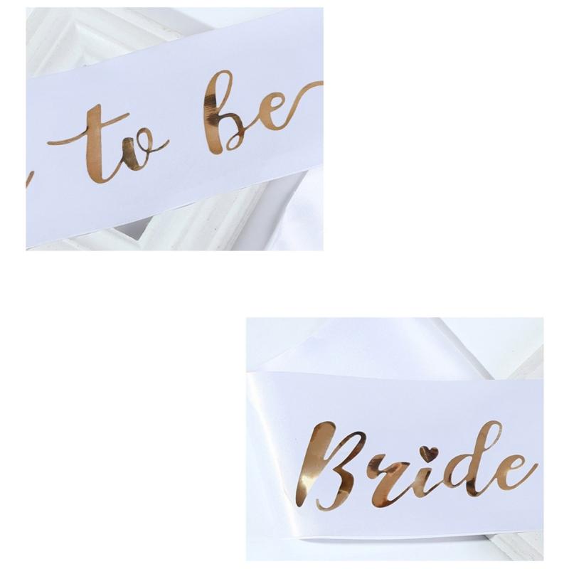 Látkový svatební ozdoba do vlasů a sada ramenních popruhů Svatební dekorace Látková textura Vhodné pro nevěstu a družičky