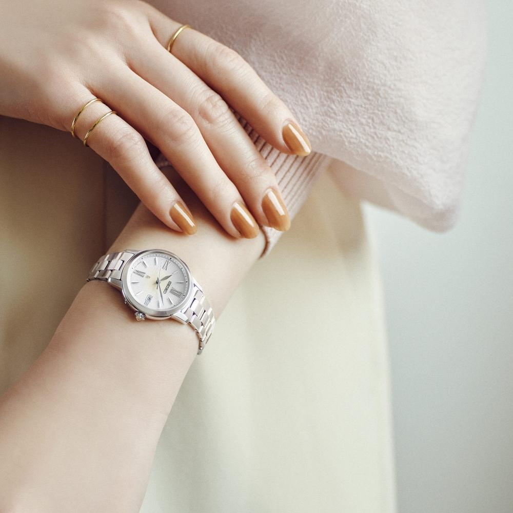 [Seiko Watch] Rukia Grow SSVW205 Women's Silver