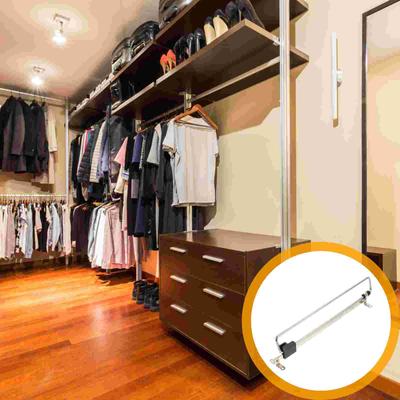 Telescopic Clothes Rail Hangers Organizer Shelf Rack Bathroom Coat Storage Iron Child Display