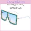 Fashion Square Sunglasses For Women With Uv400 Protection And Pink Lenses For Travel And Parties