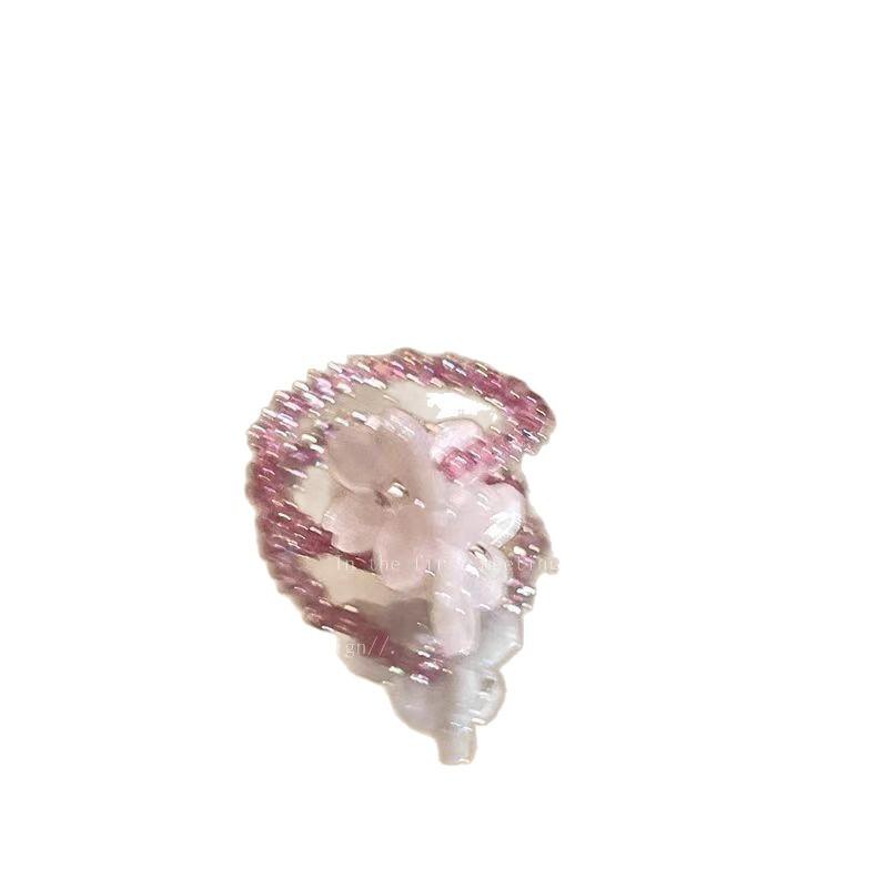 Tide Temperament Sweet Niche Versatile Design Ring Daily Commute Index Finger Ring
