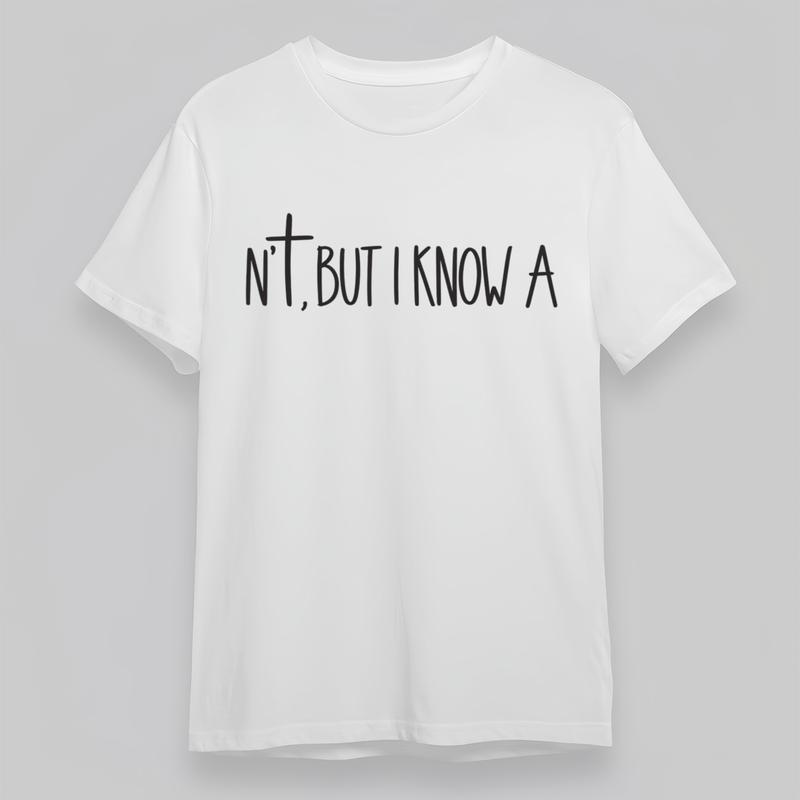 Women's Plus Size Comfortable T-Shirt Abstract Handwritten Letters Graphic Tee