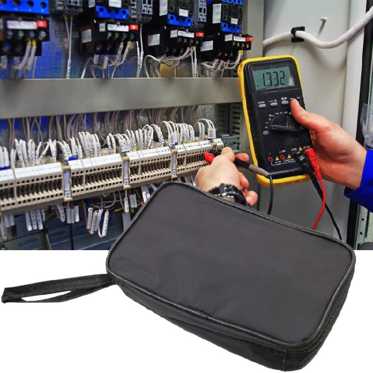 Hartschalenetui als Ersatz für tragbares Digitalmultimeter (Taschenformat)