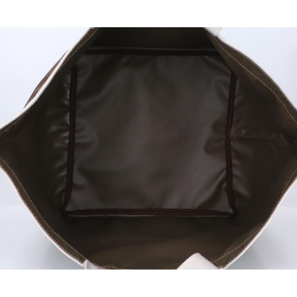 Herve Chapelier 725W Dragee Tug Boat Shape Tote Bag L Camouflage X SilverUsed