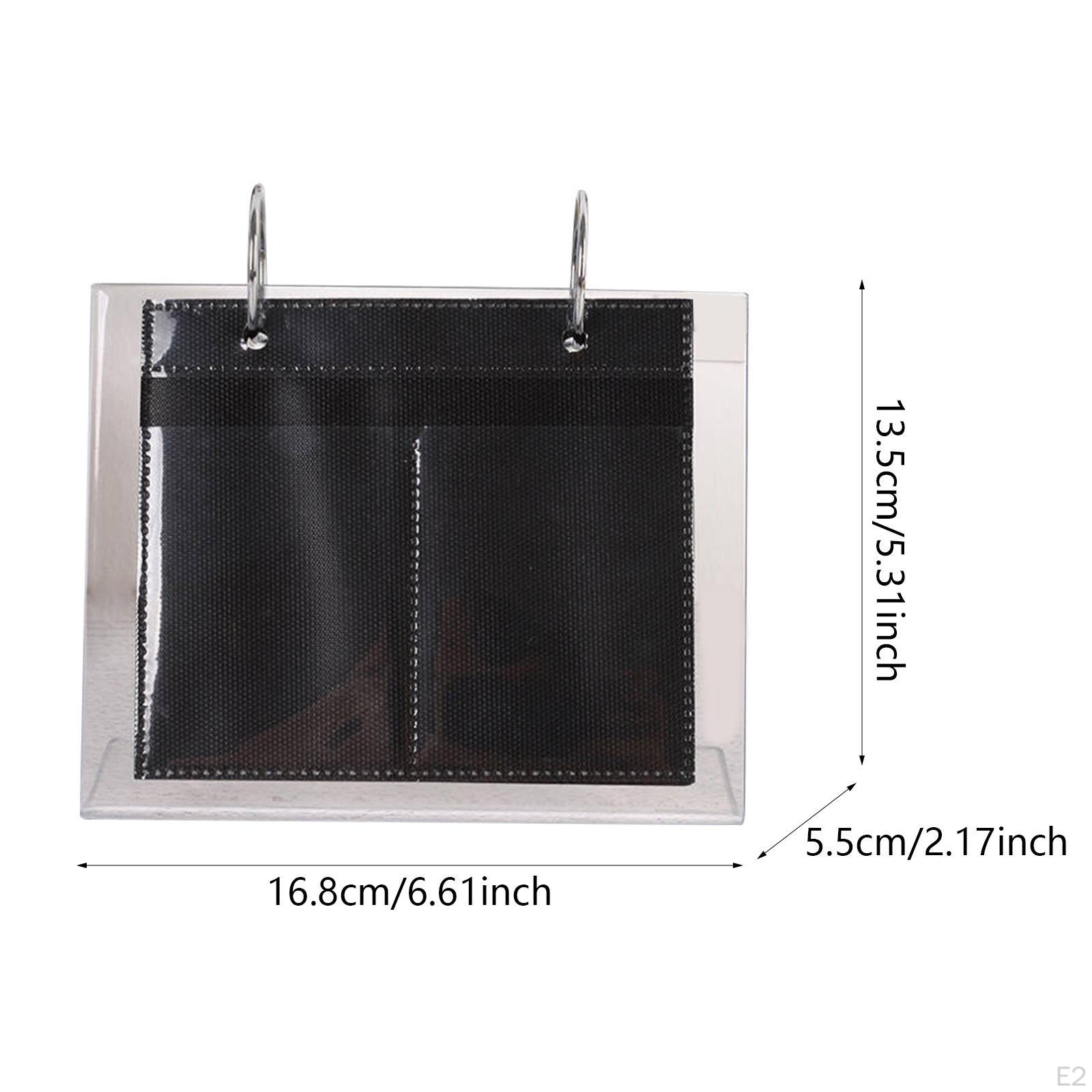 Акриловая L-образная фотоподставка с 17 папками для семейных фотографий 4inch — фото 5