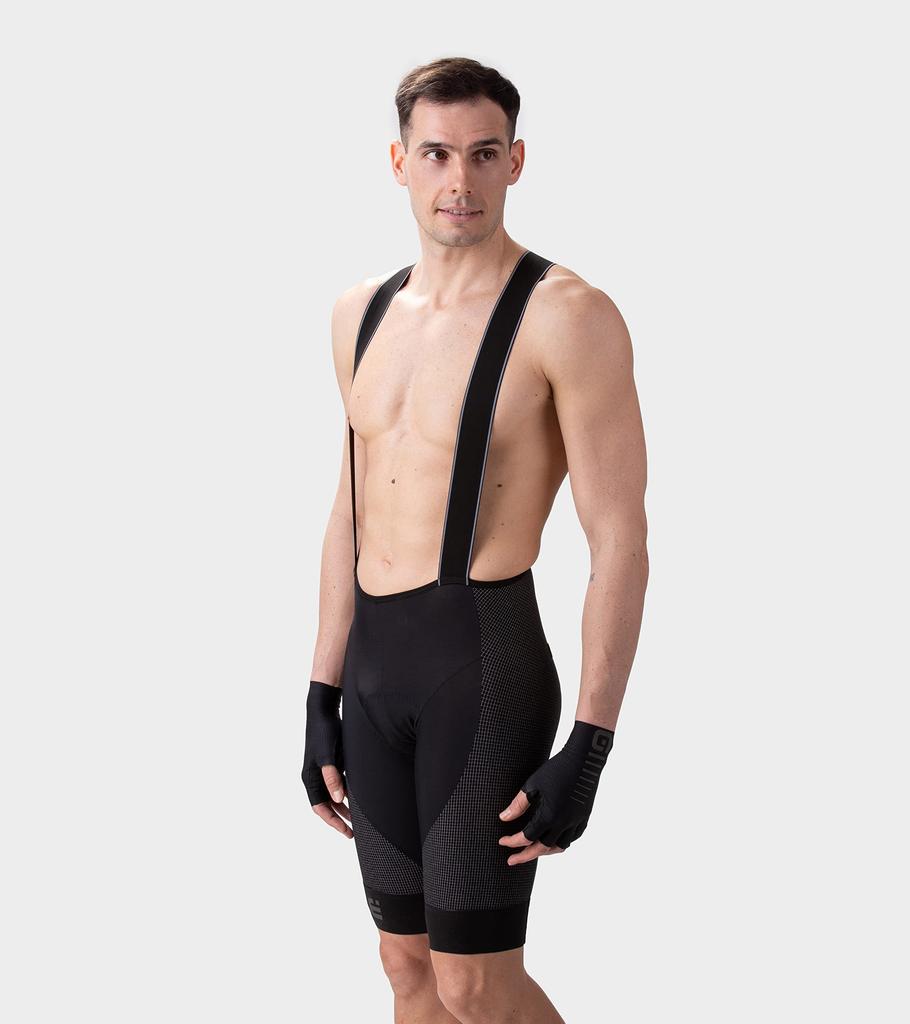 Ale Spodenki Rowerowe na Szelkach Letnie Niesamowicie Ostateczne Wyścigowe Proste Wyściełane RACE Męskie [Bardzo Odporne na Ścieranie Tkaniny, Mocne] Dopasowanie, Oddychające,