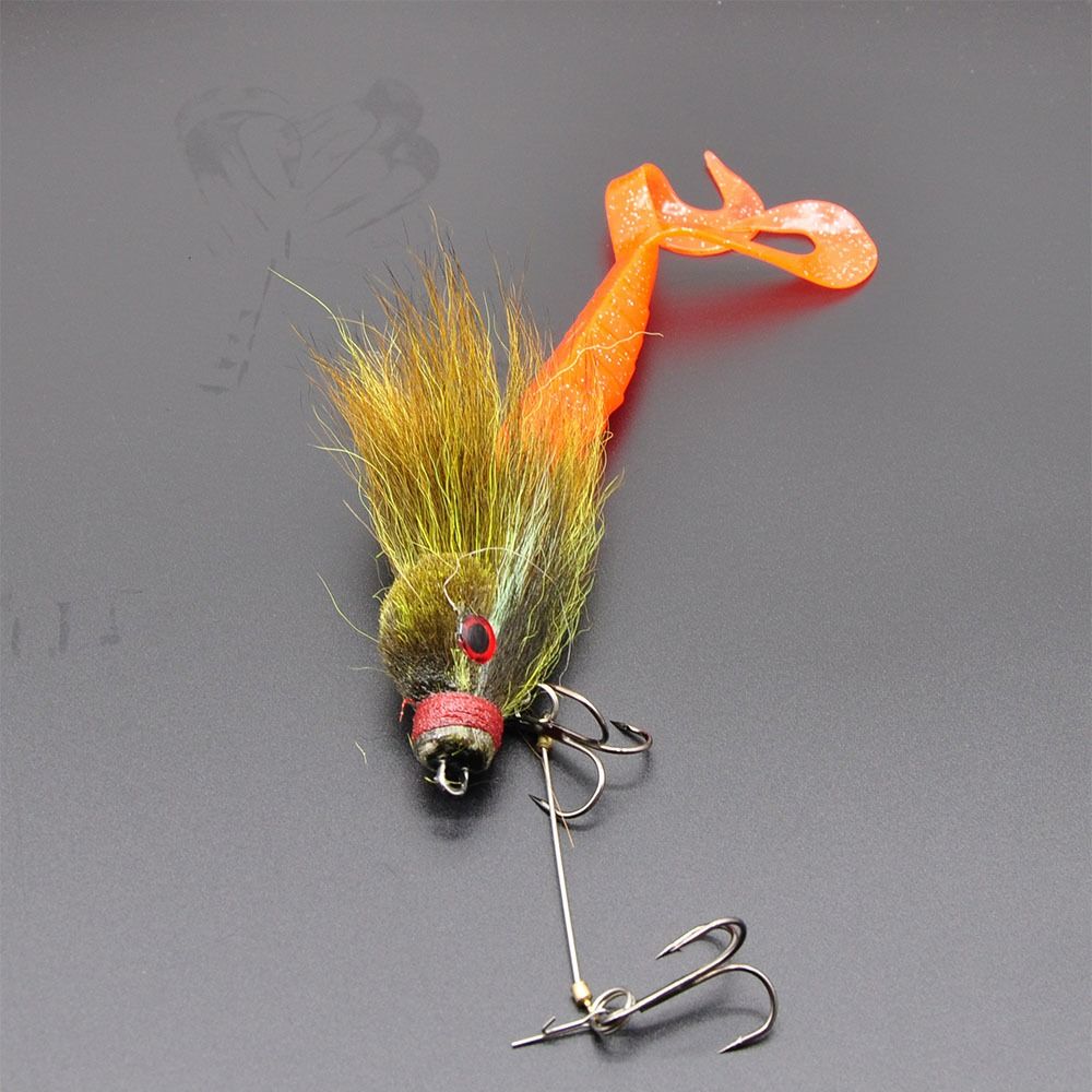 22cm 35g Deep-sea Mouse Simulation Lure Bionic Material Sea Fishing Bait  Sea Fishing