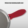 2 Piece Universals Silicone Pot Hot Handle Covers Heat Resistant Kitchen Gadgets Nonslip Handle Sleeve Easy Maintenance