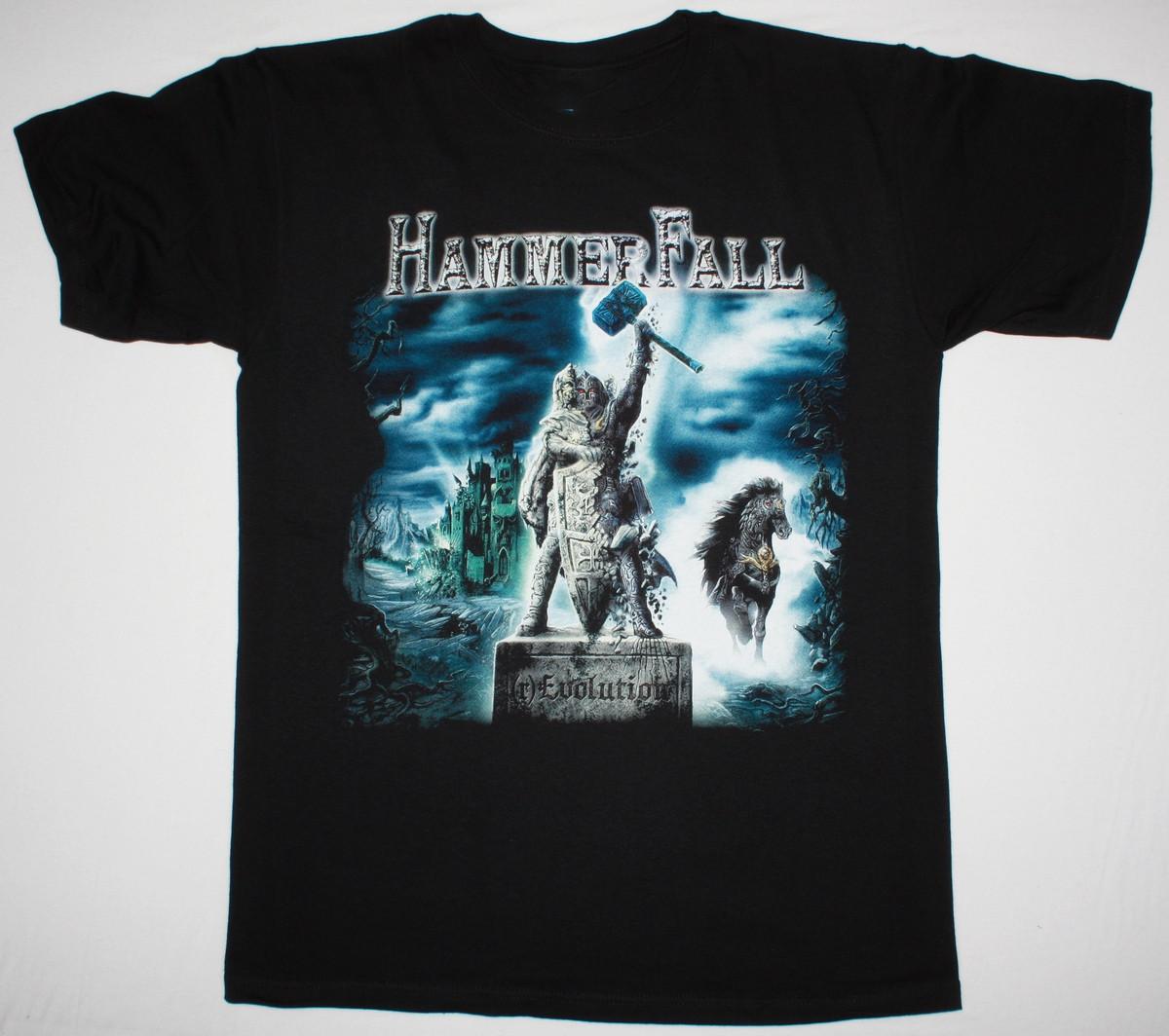 HammerFall Music For Lovers Black T-Shirt Cotton Full Size RD204 M