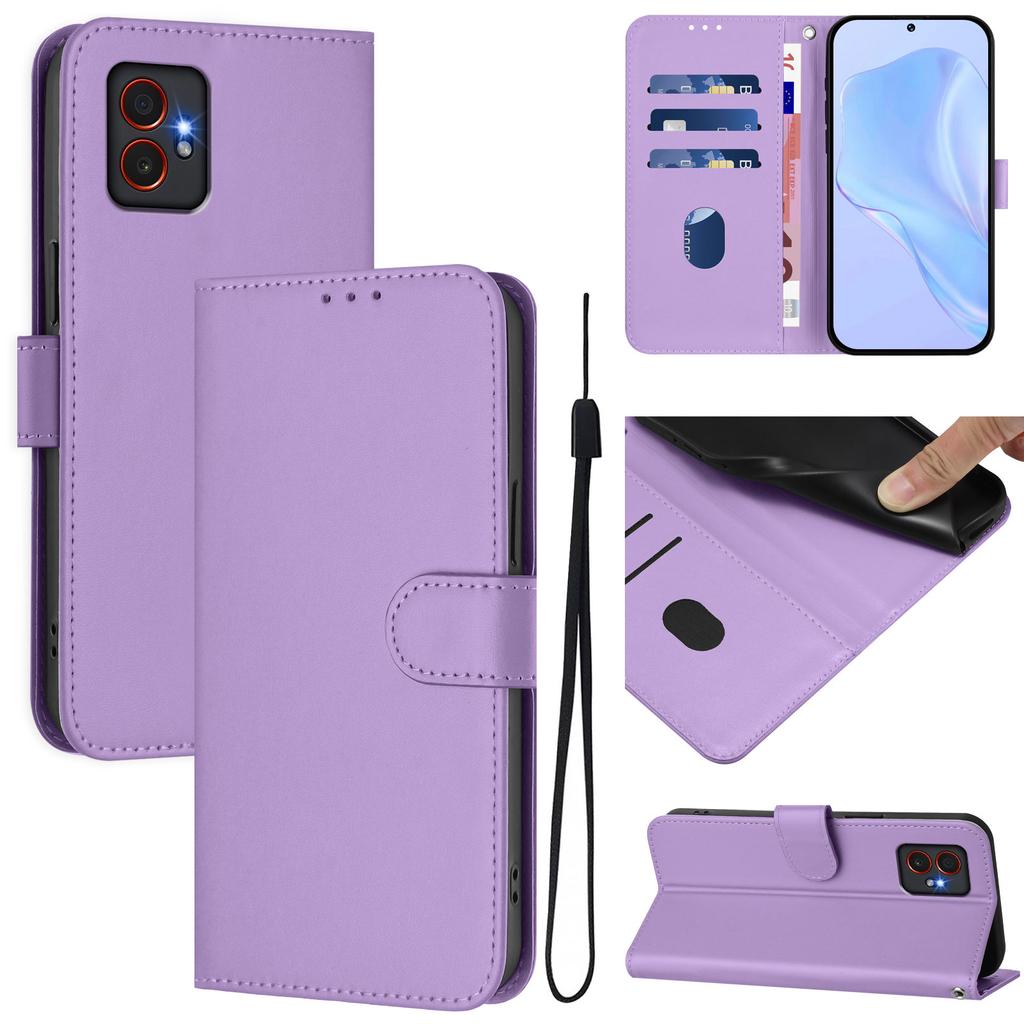 Classic Solid Color Wallet Leather Flip Phone Case For Samsung Galaxy Xcover 7 Pro 6 Pro X Cover 7 5 4 4S Phone Back Cover Funda