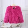 VAYLA Fashion Luxury Cropped Faux Fur Coat Women's Winter Ins Hot Fluffy Short Faux Fur Jacket Street Style Warm Outwear