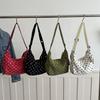 Tide Spring Summer, Simple Polka Dot Largecapacity Commuter Messenger Bag Lazy Wind Highend Bag
