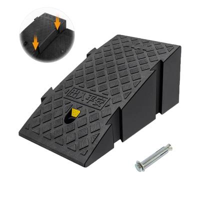 Rampette d'accès GUNSEED, Hauteur 15-22cm, Plaque d'étape en Plastique Solide, Connectable Horizontalement, Parking, Voiture, Vélo, Moto (la taille: 19cm)