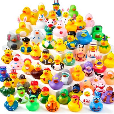 6/12 /24 PCS Rubber Ducks ,Car Duck Assortment Duckies for Jeep Ducking Floater Duck Toys Party Favors