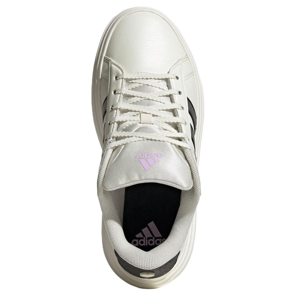 Adidas Grand Court Platform Classic Sports Low Top Tennis Shoes Women Sneakers White Black JS1832