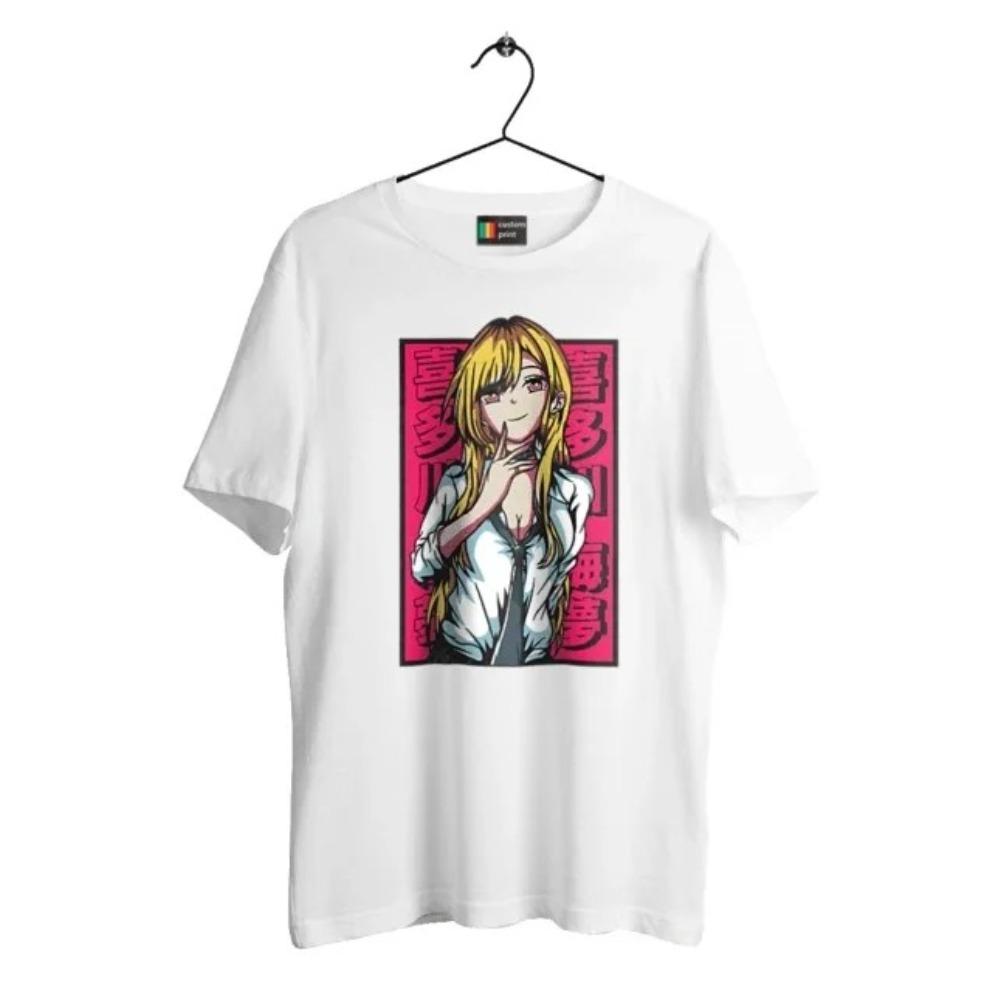 My Dress-Up Darling Marin Kitagawa Casual Outfit Anime Graphic T-Shirt | Manga Fan Streetwear Tee
