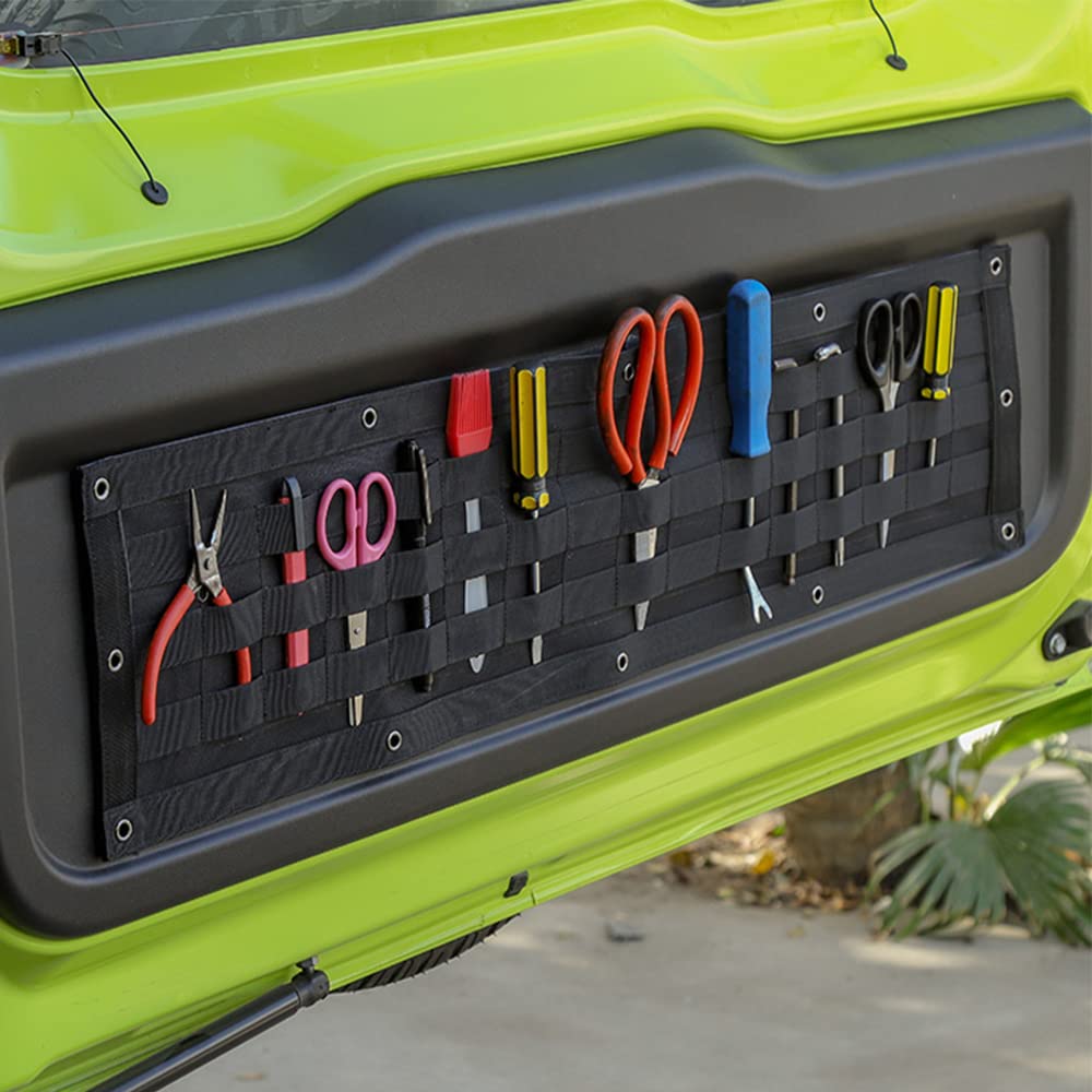 YOCTM Multifunctional Tool Storage Bag for Suzuki Jimny JB64 JB74 2020 2021 2022 2023 Storage Pockets for Tool Increased Tailgate Easy Installation
