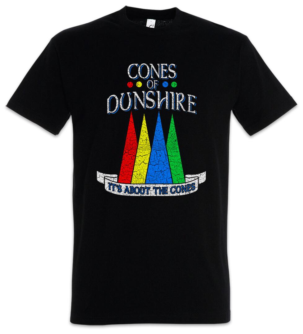 Cones Of Dunshire T-Shirt Mens Womens Tees Top Parks and Greg Fun Recreation Rec Michael Daniels Ron 3XL