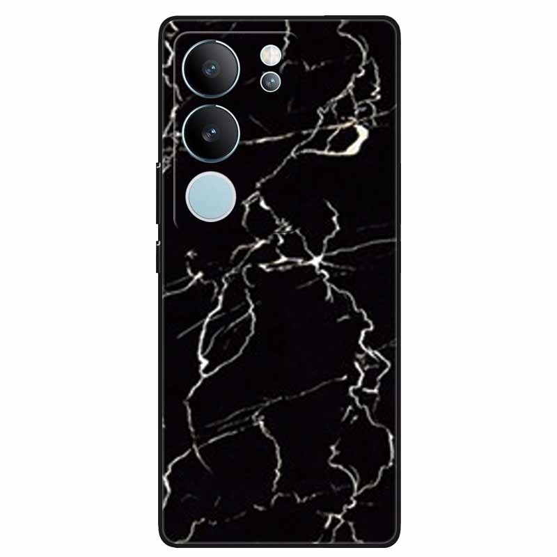 Phone Cases For Vivo V29 5G Cover 2023 Silicone Soft Lovely Marble Printing Coque for Vivo V29 V 29 V2250 Back Coque 6.78'' Etui