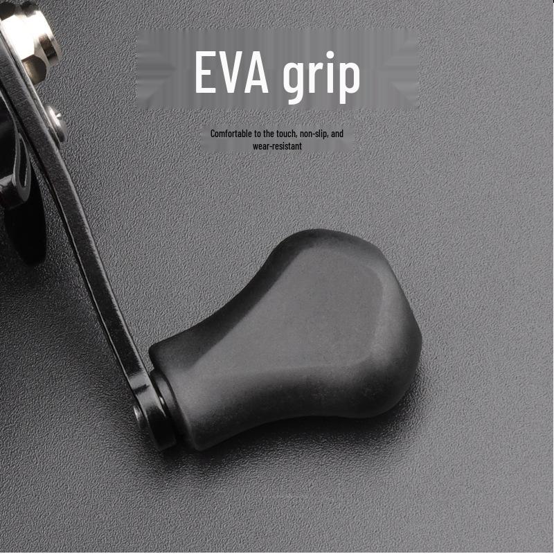 Explosion-Proof Baitcasting Reel: Metal, Versatile Lure Fishing Tackle for Long-Cast and Spinning, Sea Rod Compatible.