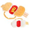 Polyester Fabric Hot Dog Pet Costume Funny Pet Transformer Suit  Daily Wear Dress Up
