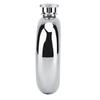 2 Piece Stainless Steel Portable Whiskey Flask Round Shape Hip Flask Alcohol Bottle  Camping