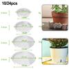 Clear Plastic Plant Saucers 10/24pcs 6-12 Inch Flower Pot Drip Trays For Indoor Outdoor Water Catcher Transparent Plant Trays