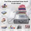 3 Layers Underbed Storage Bag Foldable Storage Bins Storage Containers  For Comforter